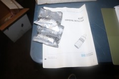 1 pair (2) Hewlett Packard Coax model 420C Crystal point contact detector NEW