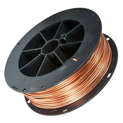 6 AWG copper ground wire solid bare 315′ NEW On Roll