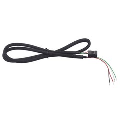 Corsair DuPont USB Computer Cable Wire 9-Pin Plug (12mm*5) 4 line Black 65CM