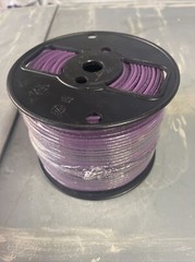 12 AWG Copper Solid Wire 500′ FT Roll THHN/THWN 600 Volt UL Listed -PURPLE