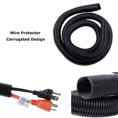 Split Conduit Corrugated Cable Loom Sleeving Protect for Tube Wire Core Harness