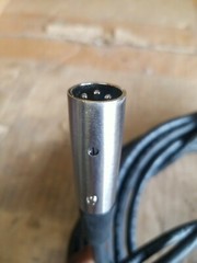 23ft Carol 3/c Type SJOOW jms3116f12-3s/Switchcraft A3M 3 Pin Audio Connector