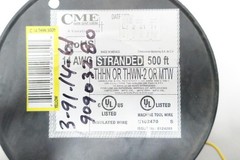 Cme E102470 Stranded Thhn/thwn-2/mtw Yellow Wire 14awg 500ft