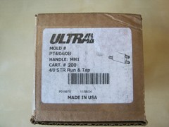 NEW Ultraweld Harger PT4/04/0B 4/0 STR parallel run and tap mold weld
