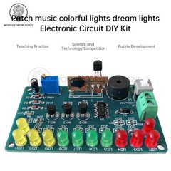 CD4060 SMD Music Light Circuit Welding DIY Kit LED Electronics Project Welding