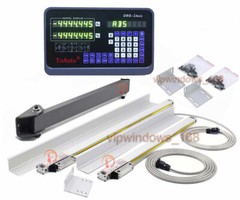 Bridgeport Mill 2Axis Digital Readout 5µm Linear Scale Glass Encoder 250&1000mm