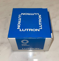 Lutron N-600-WH, 120 V, 600 W, Matte White, Slide-To-Off, Dimmer Switch, 1pc