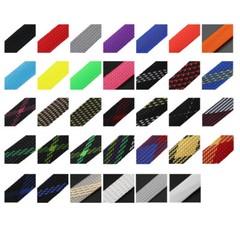 30 Colours Expandable Braid Sleeving 3mm-100mm Cable Tidy Wire Flexible Tubeing