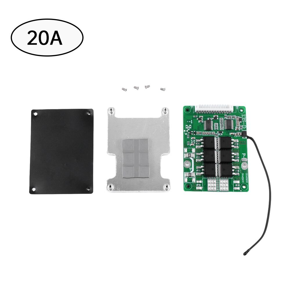 13S 48V 20A 30A Same Port Battery Protection Board for 18650 Li-ion Battery