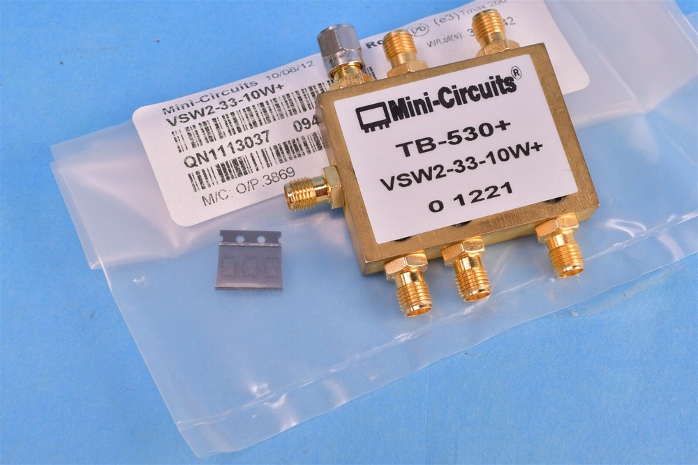 3 Mini Circuits SPDT RF Switch 50-3000 MHz SMD/SMT /w Test Board