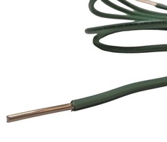 1 Ft Green 10 AWG Solid Copper Wire 10 Gauge Green Ground Wire 1ft TV Satellite