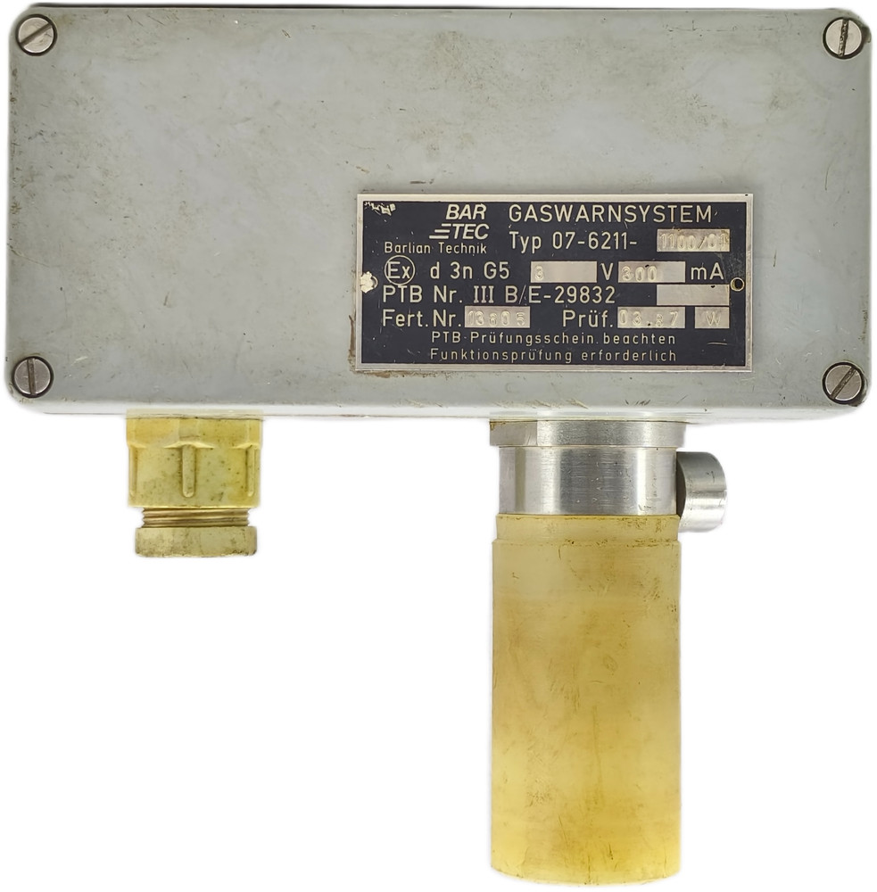Barlian Technik Bartec 07-6211-1100/01 Gaswarnsystem
