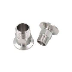 QTY:3 FOR NW/KF16 to 1/8″/1/4″/3/8″/1/2″/3/4 Flange vacuum Stainless 304 Adapter
