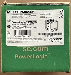 Schneider Electric METSEPM82401 Power Logic PM8000 Power Meter – BRAND NEW