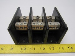 Cooper Bussmann 16320-3 Terminal Distribution Block 600V 175A