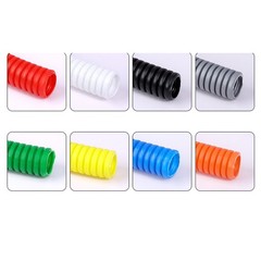Conduit Spilt Cable Tidy Flexible Tube Convoluted Protection Tubing PP Non Split