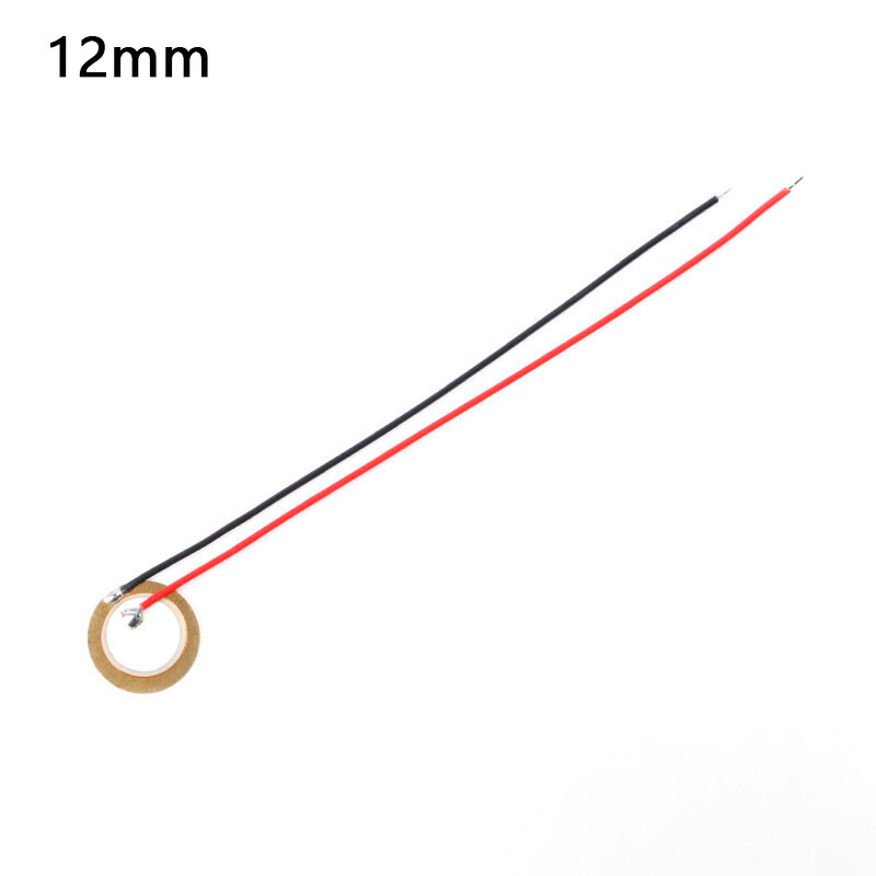 12/15/18/20/27/-50mm Piezo Elements Sounder Sensor Trigger Drum Disc Transducer
