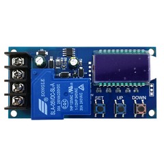 Lead-acid Battery Charge Time Controller Protection Board 6-60v 30A LCD Display