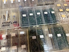 Lot of Assorted Electrical Components Parts Capacitors Transistors Resistors