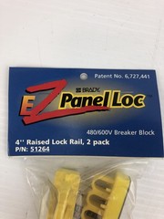 Brady EZ Panel LOC 51264 4″ Raised Lock Rail 480/600V Breaker Block (Pack of 2)