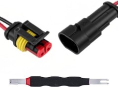 Electrical Disconnect Separator, 7.48×0.39in Au Color: BlackNumber of Items: 1