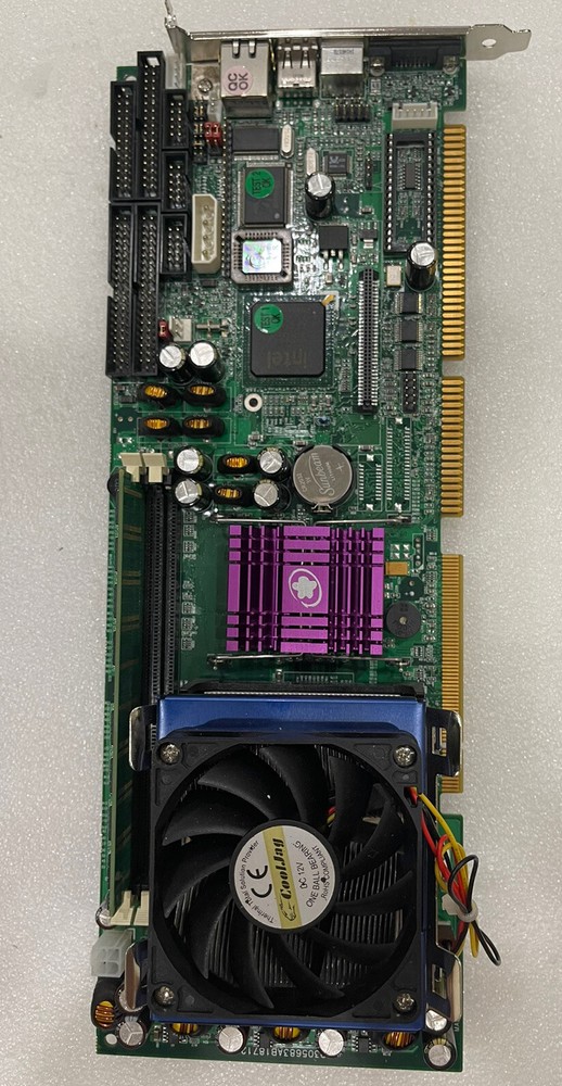USED/TESTED ROBO-8712VLA BIOS R1.00 + 2.4 GHZ PENTIUM WITH 512GB MEM. * FROM US*