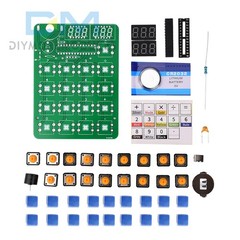 LED Digital Tube Display Calculator Electronic DIY Kit Soldering Practice Parts