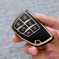 Premium Soft TPU Key Case Cover for 2021-2025 Suburban Tahoe Yukon Key Fob