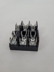 Lot of 3 – 30320 Gould 600 Volt 30 Amp 3 Pole Fuse Holders – Next Day Option