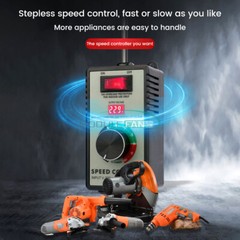 4000W 15A MAX Voltage Regulator Stepless AC Motor Speed Controller 110V/220V