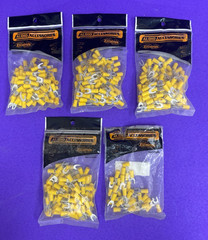 Xscorpion ST10Y Spade Terminal Yellow 12/10GA #10 (436 Pieces)