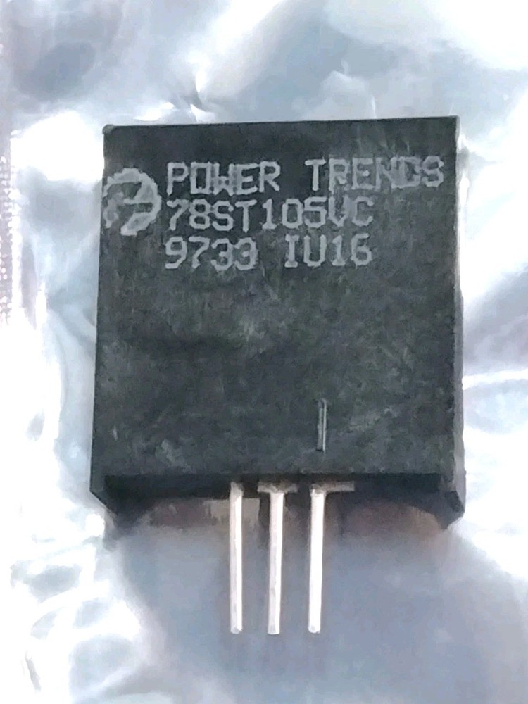 Power Trends 78ST105VC voltage regulator 5VDC / 1.5 amps output, FREE Shipping.