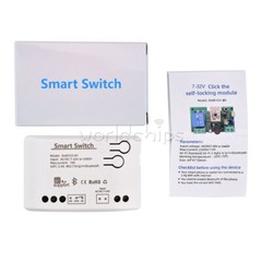 1/2/4Channel Smart WiFi Bluetooth Wireless Relay Switch Module DC7-32V/AC85-250V