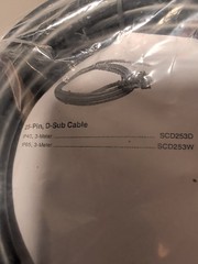 PARKER SCD253W 25 D-Sub Pin Cable (NEW)