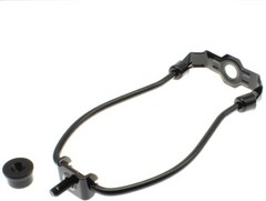 Heavy Duty 6 Inch Lamp Shade Harp Holder Kit Frame Lampshade : Black