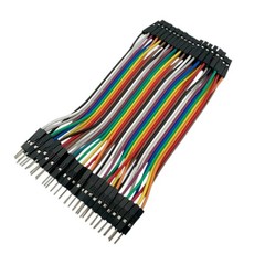 40 Pin Dupont Cables Male-Female Jumper Breadboard 10cm Wire GPIO Ribbon Arduino