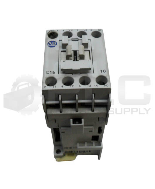 ALLEN BRADLEY 100-C16D*10 /B CONTACTOR 600VAC 30A