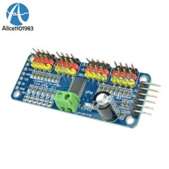 1/2/5PCS PCA9685 16-Channel 12-bit PWM Servo Shield Motor Driver I2C Module