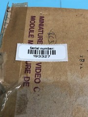 NIKON 4S599-265 Miniature CCD Video Camera Head Module, NVC6B-2S5W-A, 193327