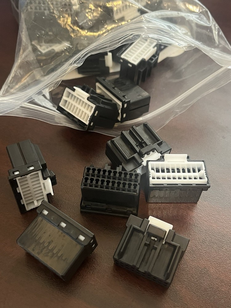 TE Connectivity AMP Connectors # 175967-2 Conn Plug HSG 20Pos 2.50mm (NEW) Qty-5