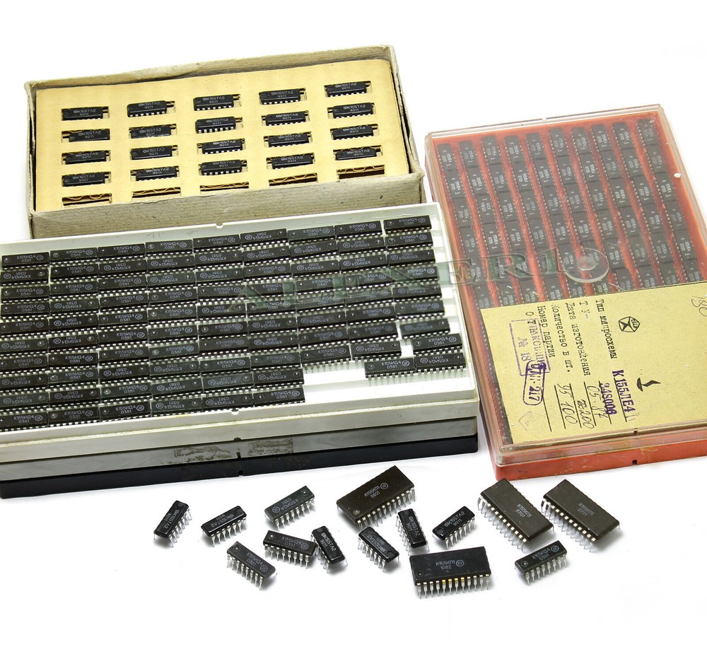 SN7400N – SN74367N Variation clone ICs Series K155 USSR New Old Stock