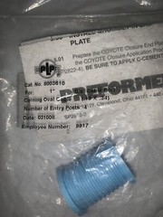 Preformed Line Products Lot Of Different size Grommets
