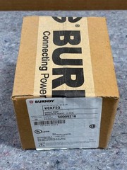 Burndy KCKF23, 7/16″, 8 to 2 Str, 10 to 1 Sol, Copper Ground Connector (QTY 10)