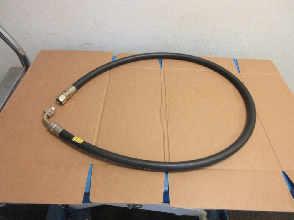 Yokohama High Pressure Oil Pipe 1/2″*1WL*5Ft (JIC) w/ 90° Connector