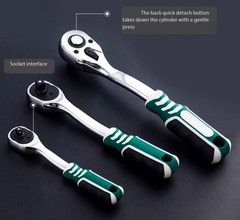 Auto Repair Tool Set: Socket Ratchet Wrench Automotive Maintenance Tools