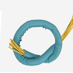 Blue Braided Sleeving Self Closing Braid Cable Wiring Harness Loom Protection