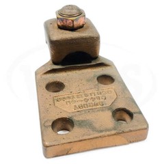 QA44-4N Burndy Mechanical Connector Lug, Bronze Terminal