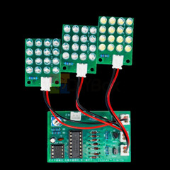 DIY CD4017+NE555 Water Flow Light LED Electronic Kit Soldering Learning Project