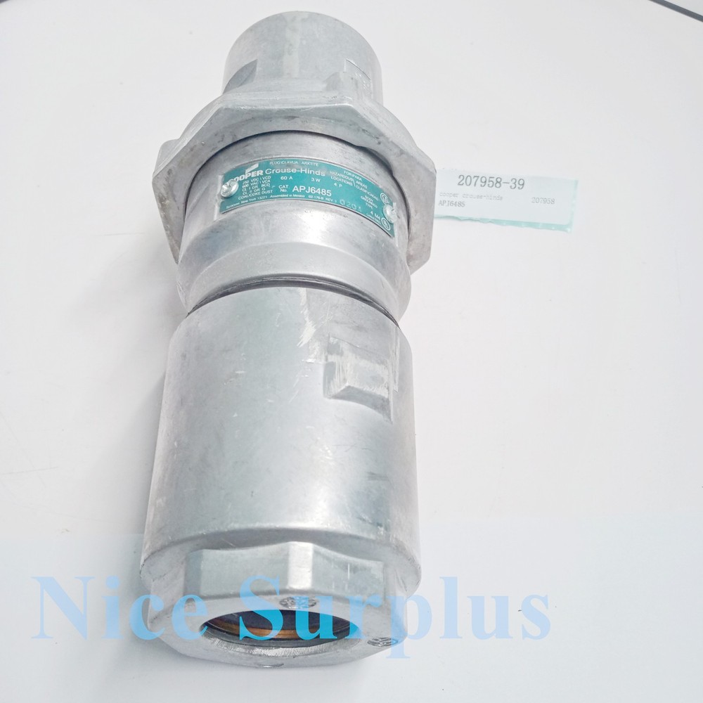 Cooper Crouse-Hinds Plug APJ6485