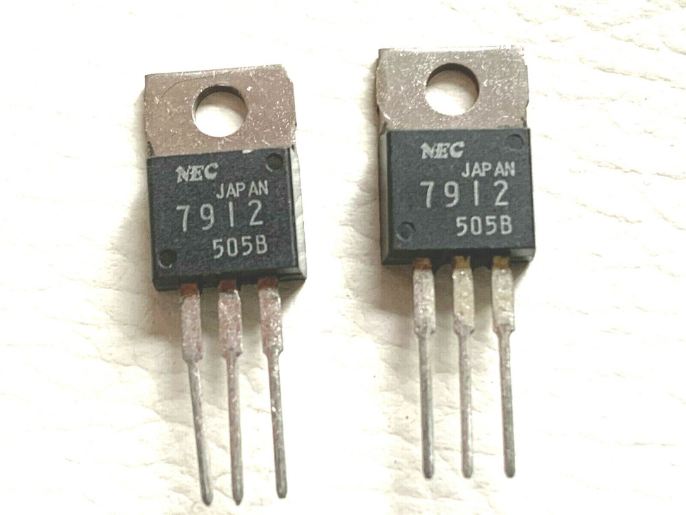 2 Pieces UPC7912 NEC 12V Negative Voltage Regualtor